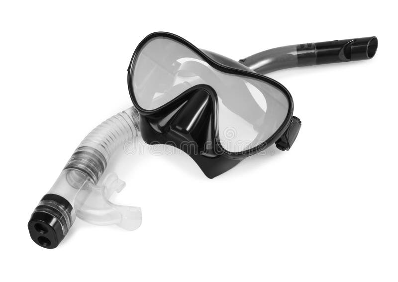 Snorkel and Mask for Diving Stock Photo Image of water, rubber 53923786