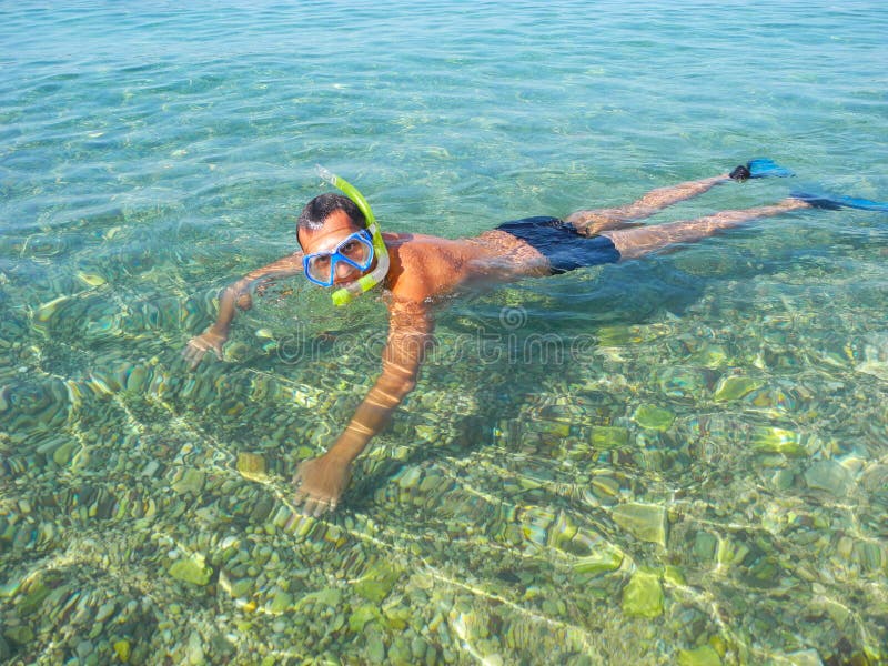 Хорватия прозрачное море