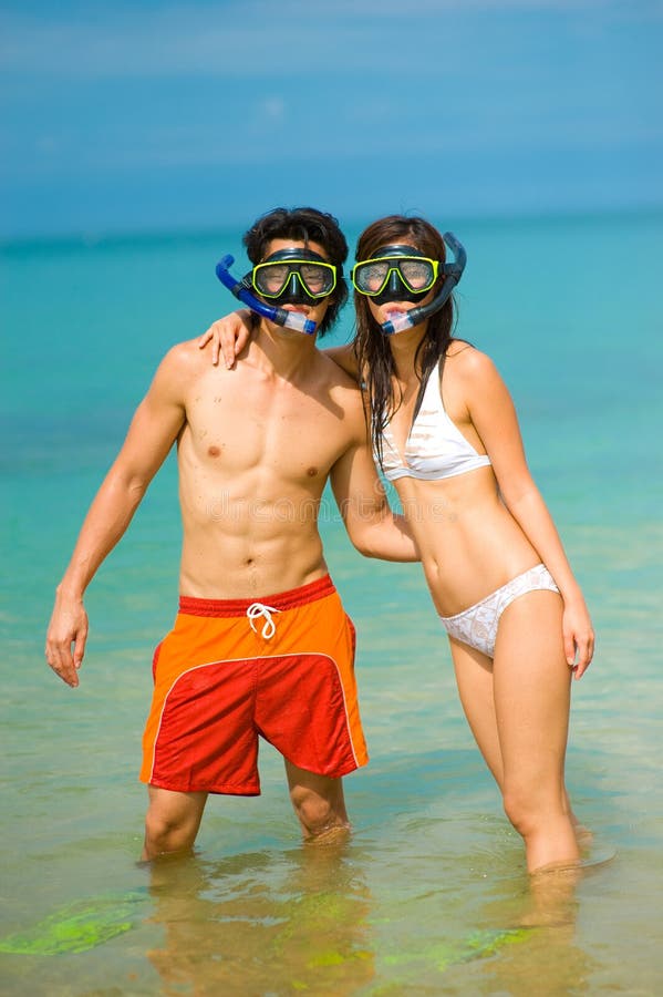 Snorkelling At Beach