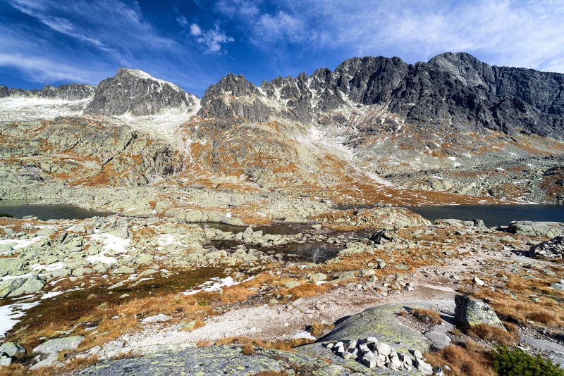 Autumn in High Tatras mountains, Slovakia