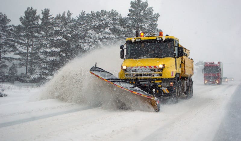 Snow blizzard