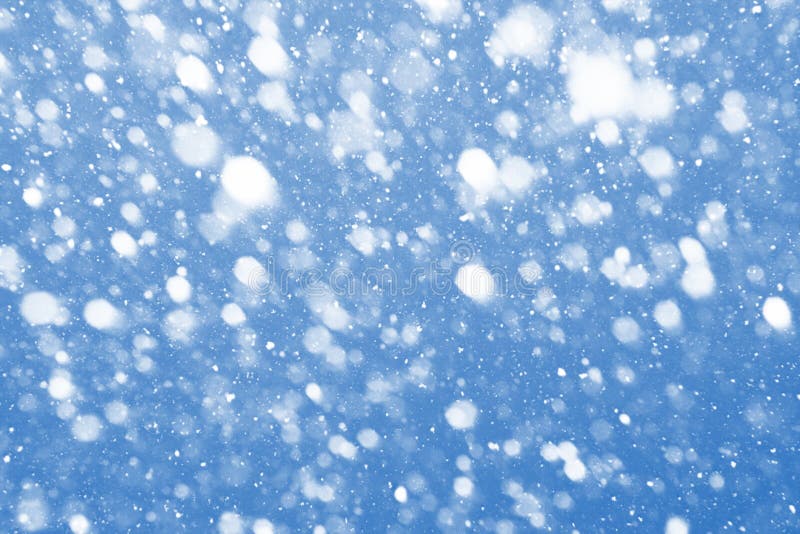 Snow In Blue Sky Stock Image Image 4756891