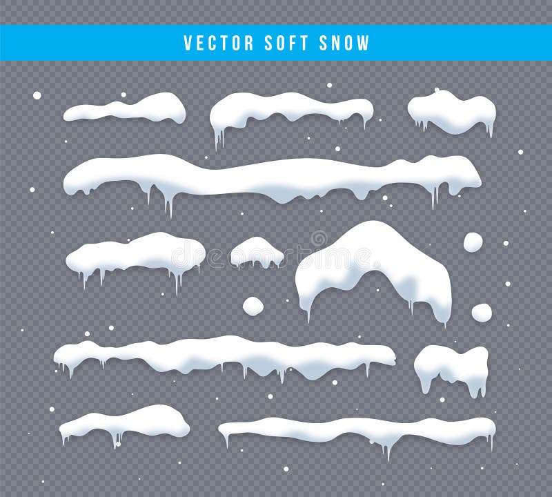 Download Snow Cap Vector Collection. Stock Vector - Illustration of ...