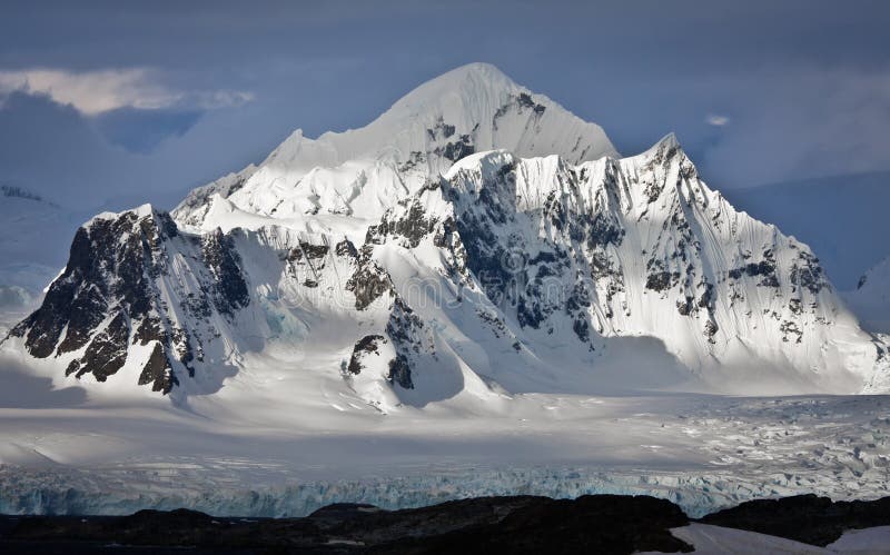 Snow-capped mountains