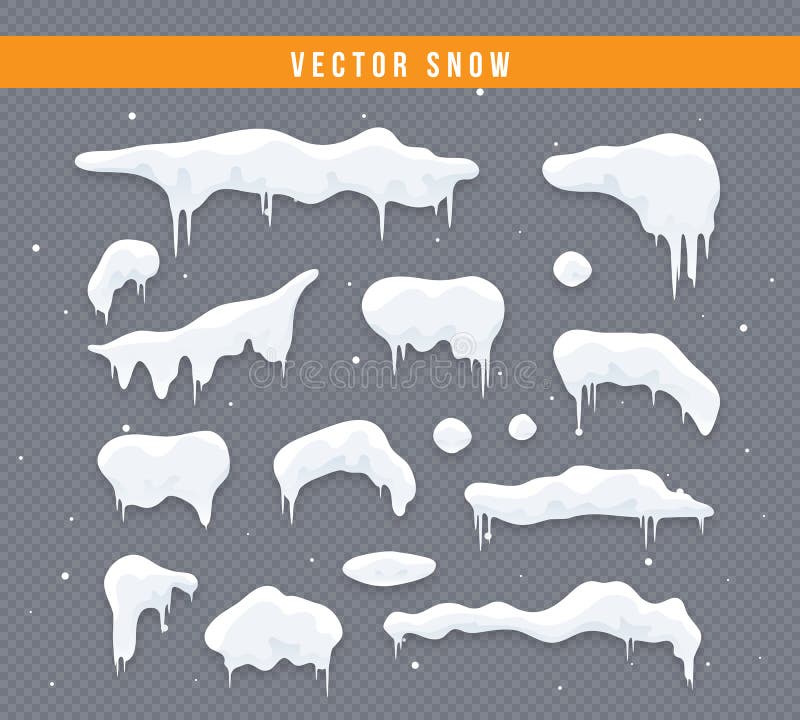 Download Snow Cap Vector Collection. Stock Vector - Illustration of ...