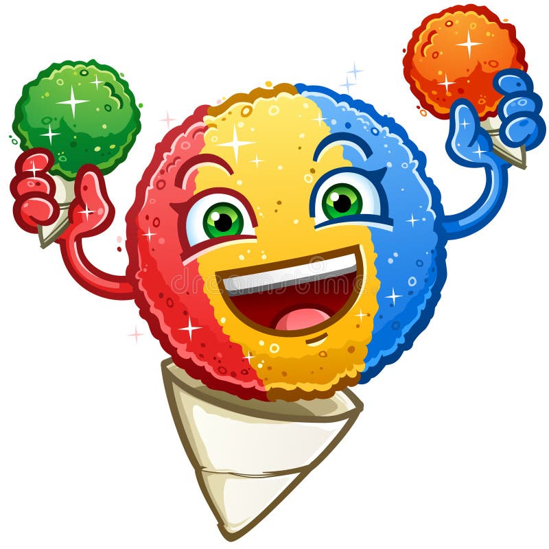 Happiness Is A Rainbow Sno Cone In Summer T-Shirt Happiness Is A Rainbow Sno Cone In Summer T-Shirt