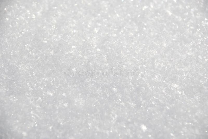 Snow cristals background