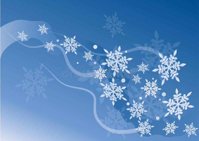 Snow crystal vector