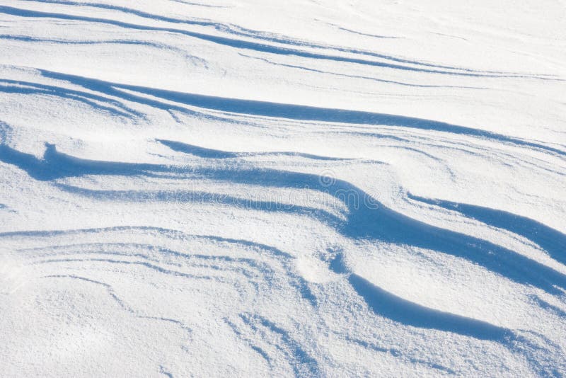 Snow Drift on Wood Boards with Blank Space or Room for Copy, Text, or ...