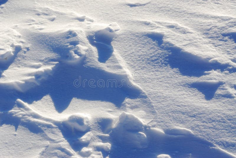 Snow dune royalty free stock image