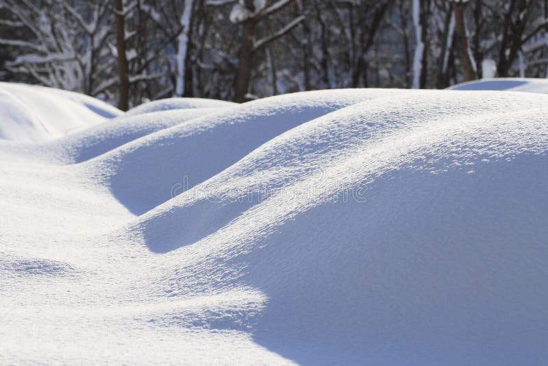 Snow field