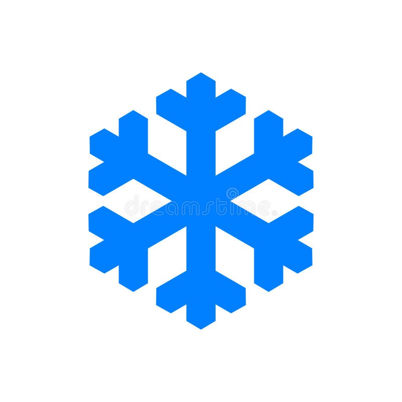 Snow Flake and Location Pin Stock Vector - Illustration of winter ...