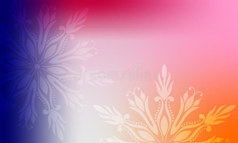 Snow Flake Design Color Full Background Stock Illustration - Illustration  of full, cover: 155754099