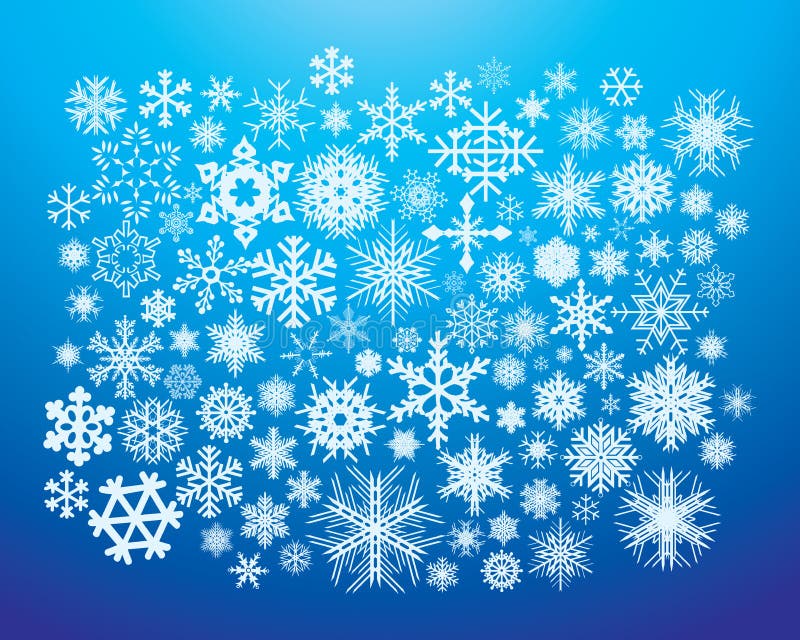 Snow Flakes vector illustration Snow Flakes vector illustration