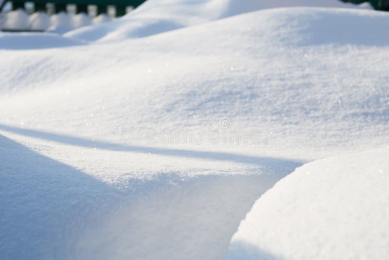 Snow Hills Macro stock photo. Image of season, frosty 86522242