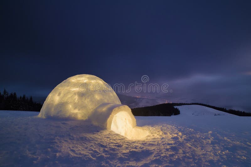 Nacht berge.