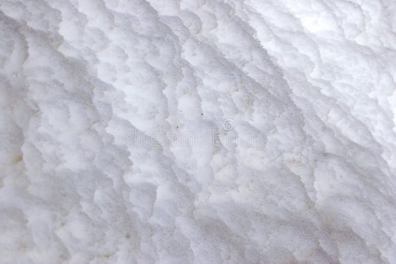 The Snow Melted Ice Crust Picture. Image 4228607