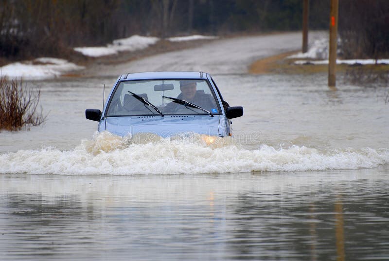 Snow melting editorial stock photo. Image of road, alarm 13736418