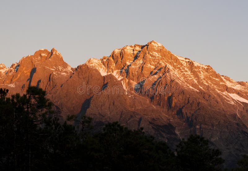 Snow mountain