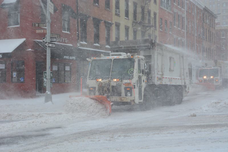 New snow plow. stock image. Image of plow, engine, shovel 23395431