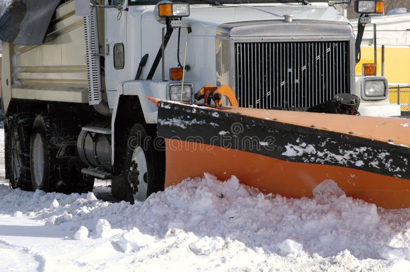 Snow Plow Winter Road