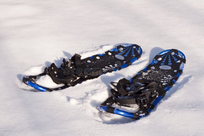 Snow rackets stock image. Image of explore, footwear 13268851