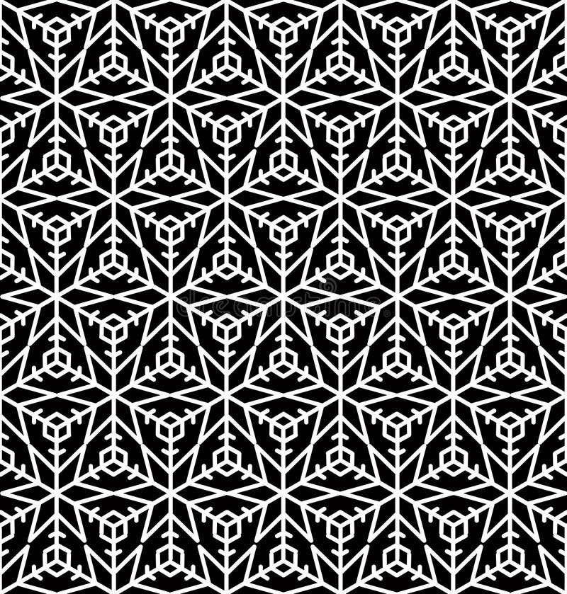 Snow seamless pattern. Abstract winter ornamental textured background. Snowflake pattern. Snow flake vector holiday editable text royalty free illustration