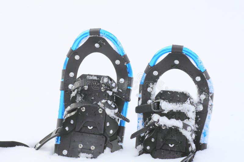 Snow shoes stock photo. Image of closen, snowshoing, white 23695848