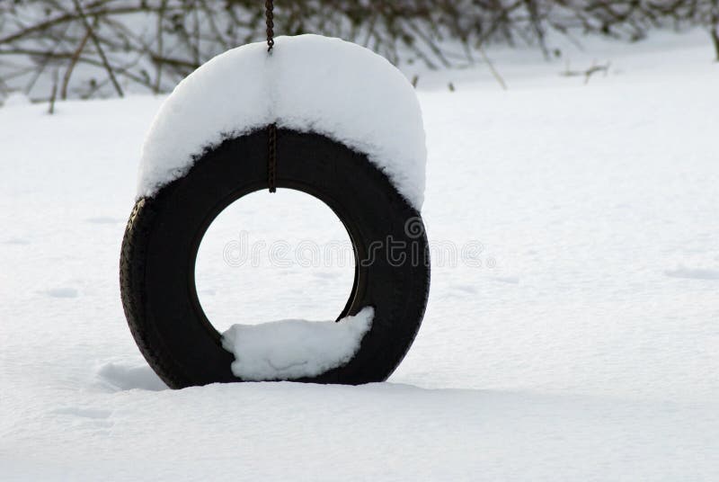 Snow Tire Swing