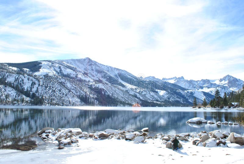 Snow in Twin Lakes