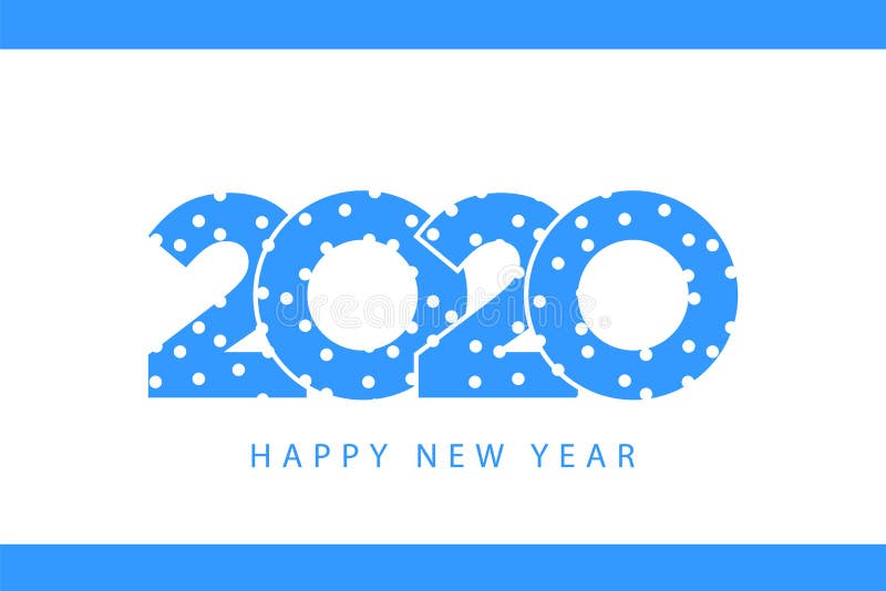 Snow winter blue 2020 happy new year royalty free illustration Snow winter blue 2020 happy new year royalty free illustration
