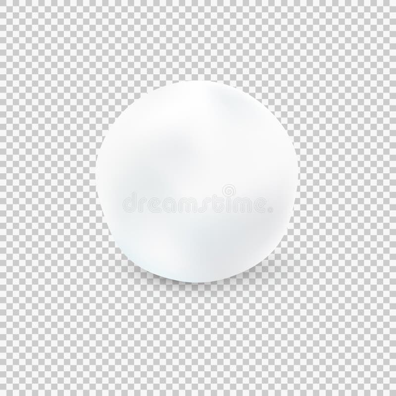 Download Snowball On Transparent Background. Vector Illustration ...