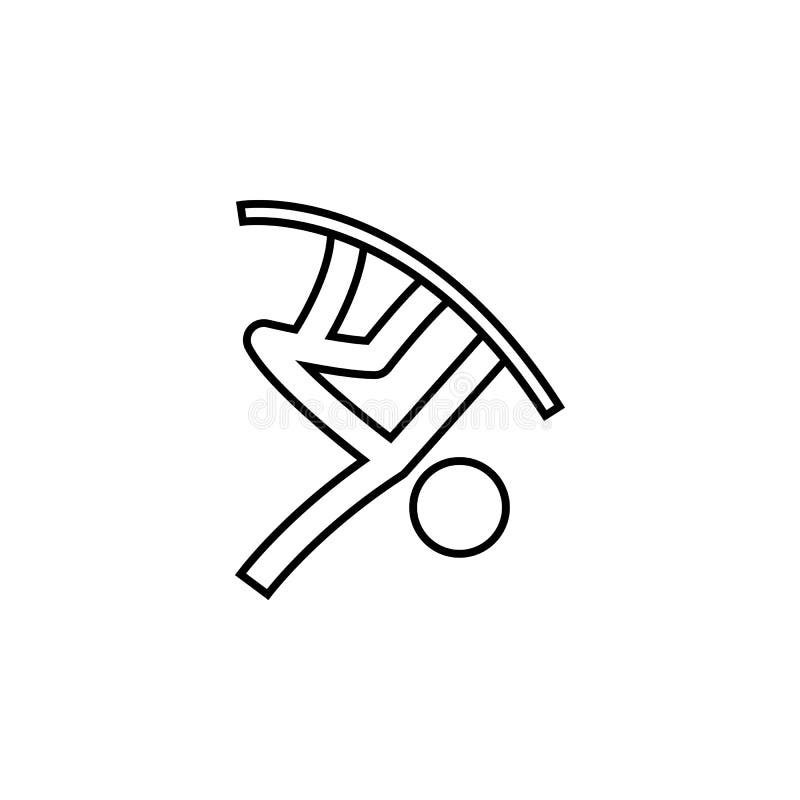 Snowboard, slopestyle, invierno, icono del esquema del deporte Elemento del ejemplo del deporte de invierno Las muestras y el ico stock de ilustración Snowboard, slopestyle, invierno, icono del esquema del deporte Elemento del ejemplo del deporte de invierno Las muestras y el ico stock de ilustración