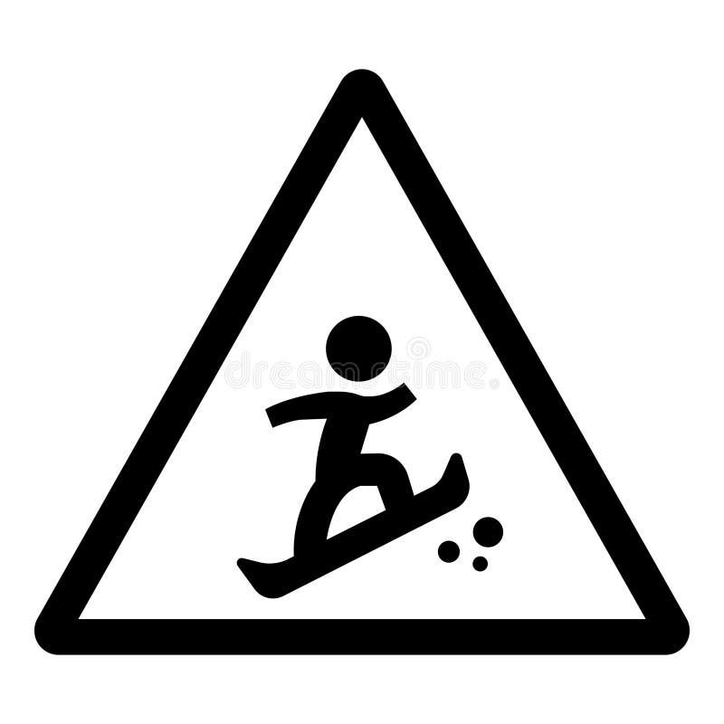 Snowboard Symbol Sign,Vector Illustration, Isolate on White Background