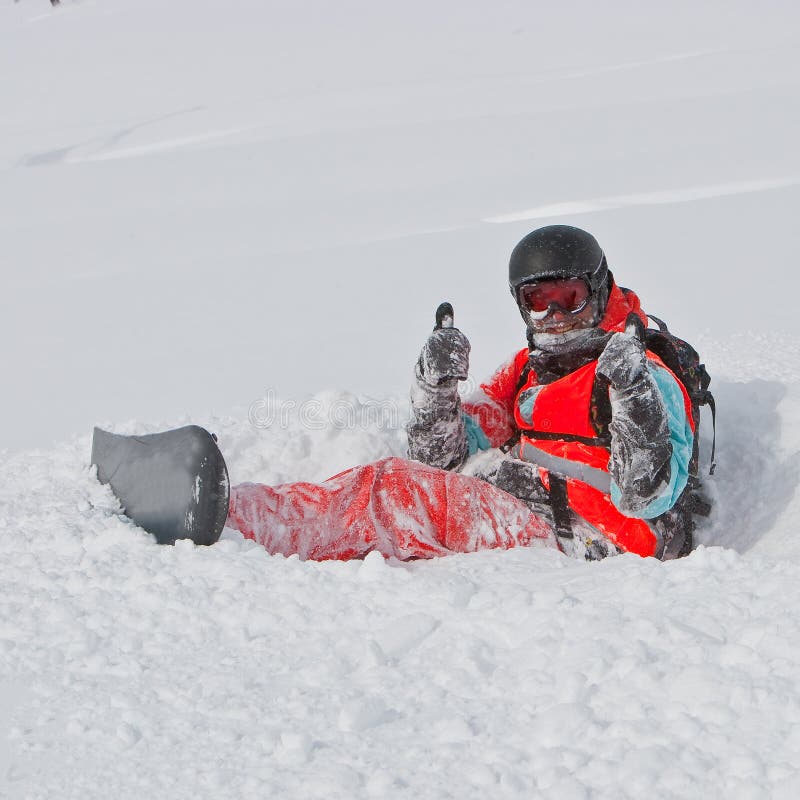 Snowboarder stock images