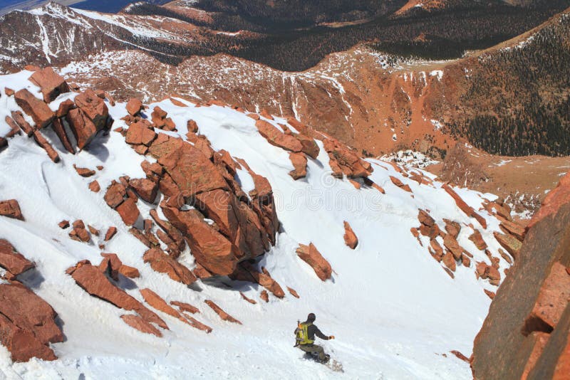 Snowboarding imagem de stock Snowboarding imagem de stock