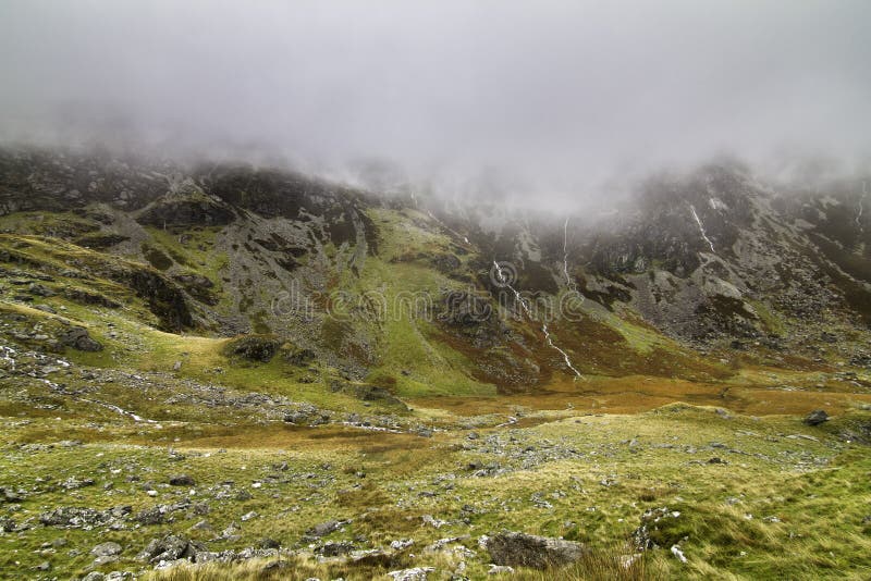 Snowdonia Nationaal Park in Wales royalty-vrije stock foto's Snowdonia Nationaal Park in Wales royalty-vrije stock foto's