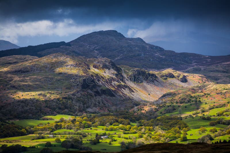 Snowdonia National Park Wales royalty free stock image Snowdonia National Park Wales royalty free stock image