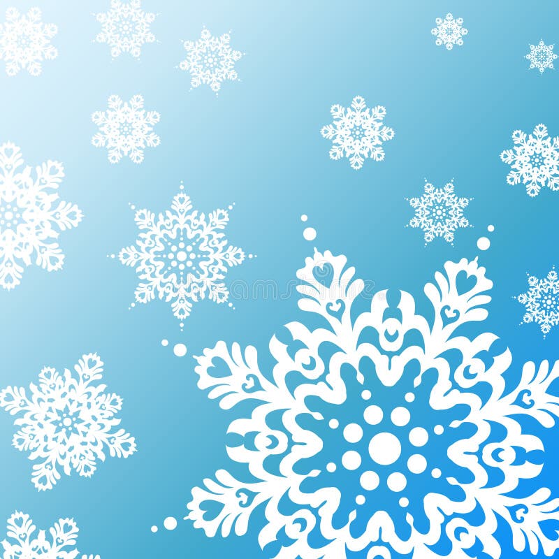 Snowflake Background Pattern