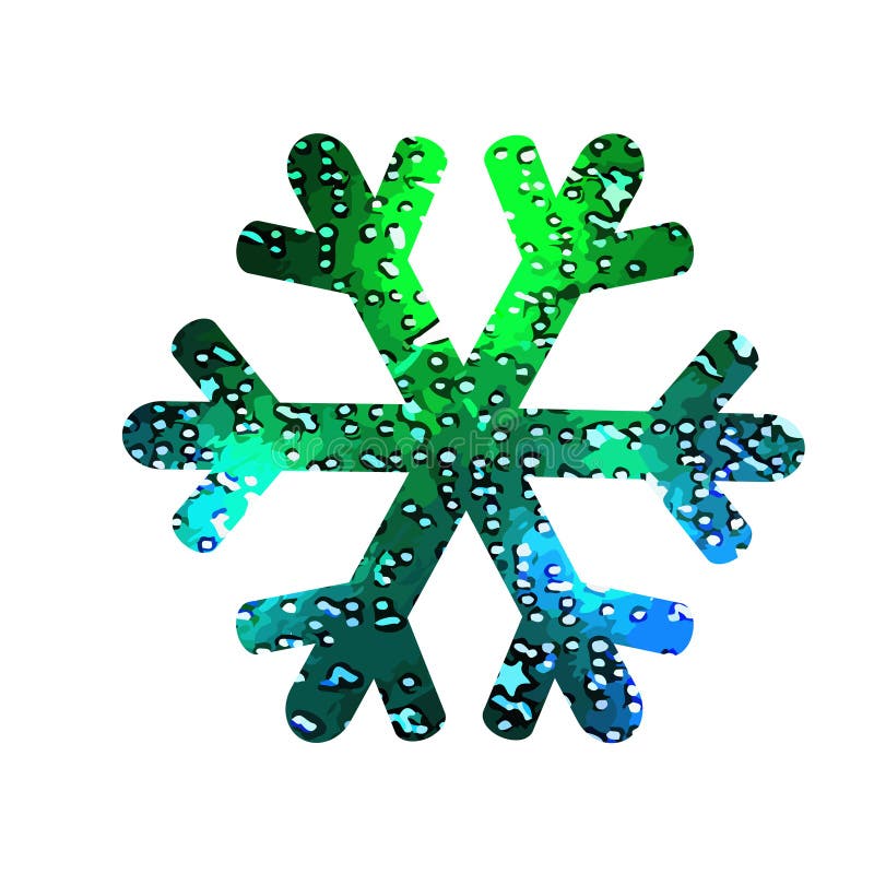 Snowflake blue starlight. Vector illustration vector illustration