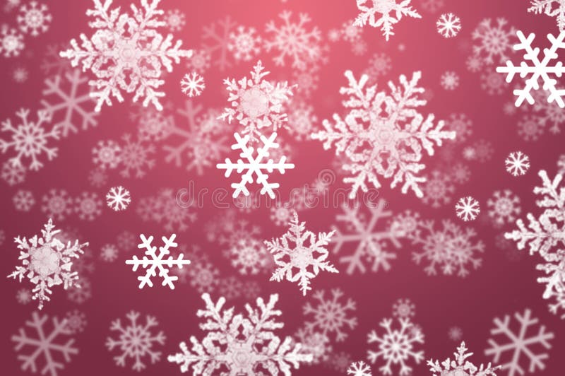 Snowflake christmas abstract background