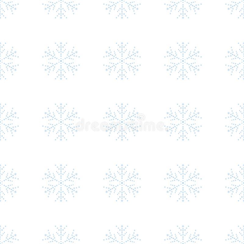 Subtle Snow Seamless Pattern Elegant Christmas Background With Small  Snowflakes Stock Illustration - Download Image Now - iStock