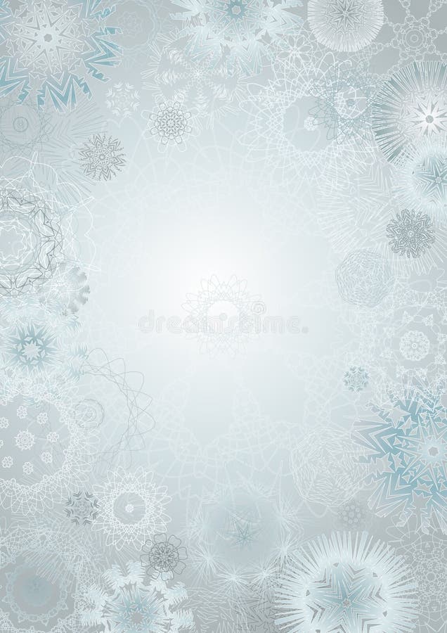 Snowflake , vector stock illustration