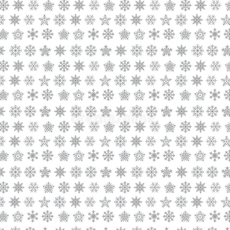 Snowflake vector seamless web pattern vector illustration