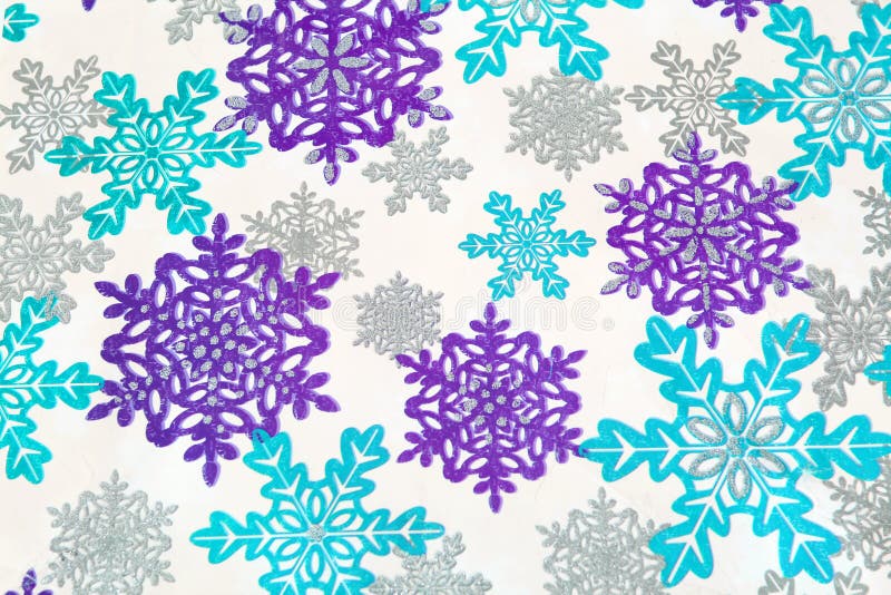 Snowflakes background
