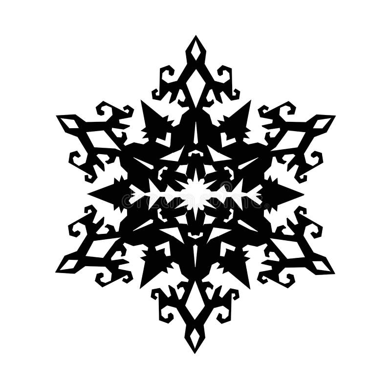 Snowflakes Doodle. Christnas. Vector Illustration Stock Vector ...