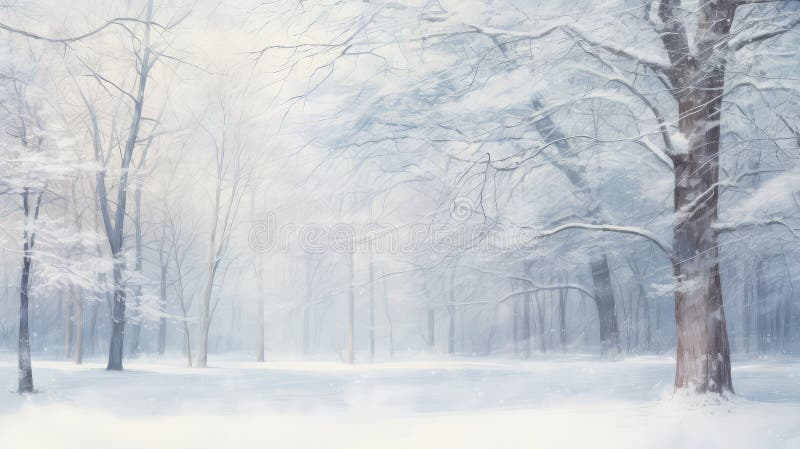 Snowflakes light snowfall royalty free illustration