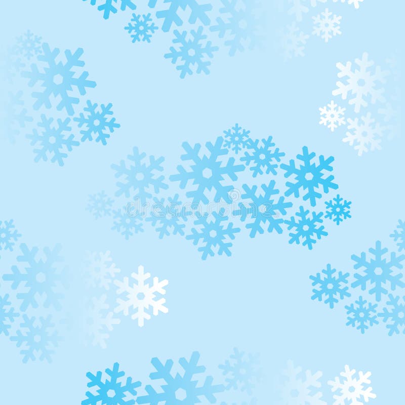 Round Snowflakes Corner Frame Pattern Background Stock Vector ...