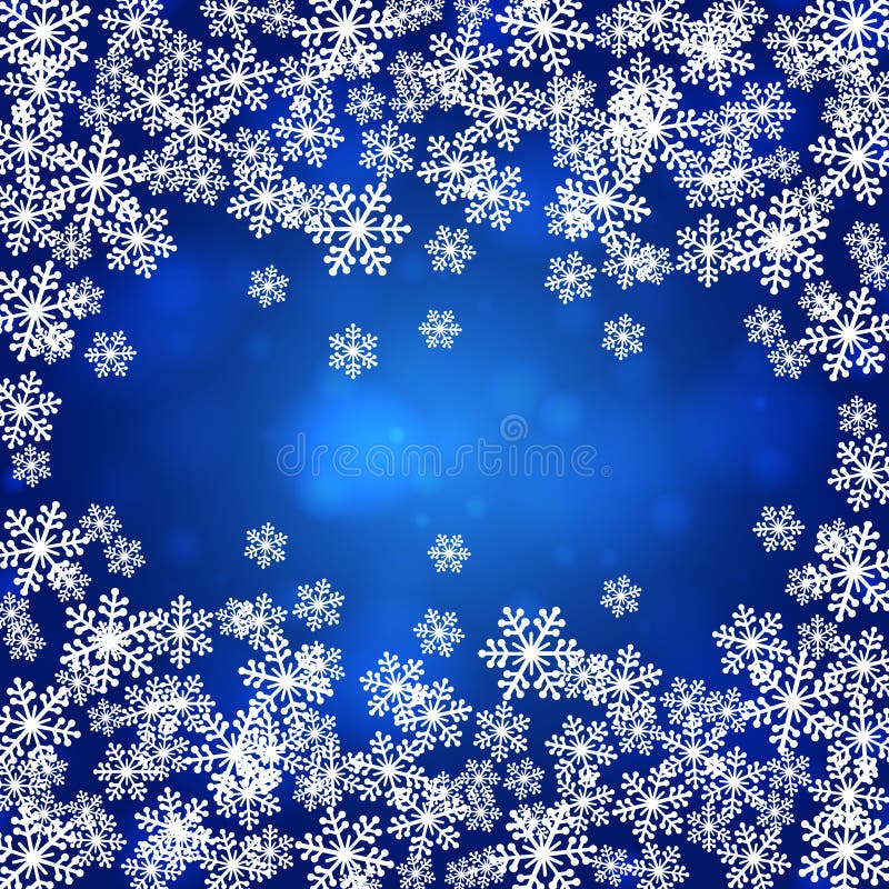 Snowflakes Χριστουγέννων κενή διανυσματική απεικόνιση πλαισίων διανυσματική απεικόνιση Snowflakes Χριστουγέννων κενή διανυσματική απεικόνιση πλαισίων διανυσματική απεικόνιση