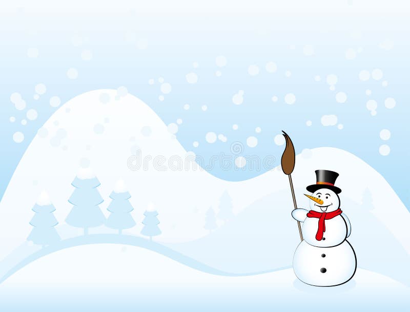 Dancing snowman stock vector. Illustration of celebrate - 17293088